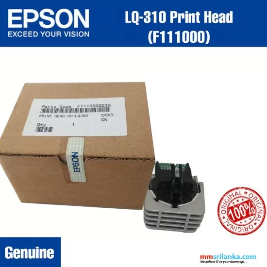 Original Epson Lq 310 Printer Head 9738